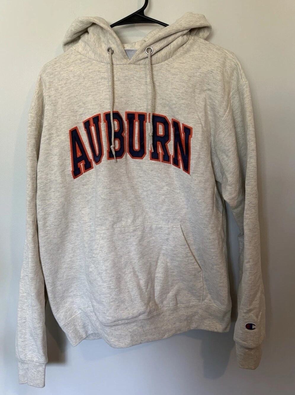 Champion “Auburn” Sweatshirt, Size Medium, Light Grey